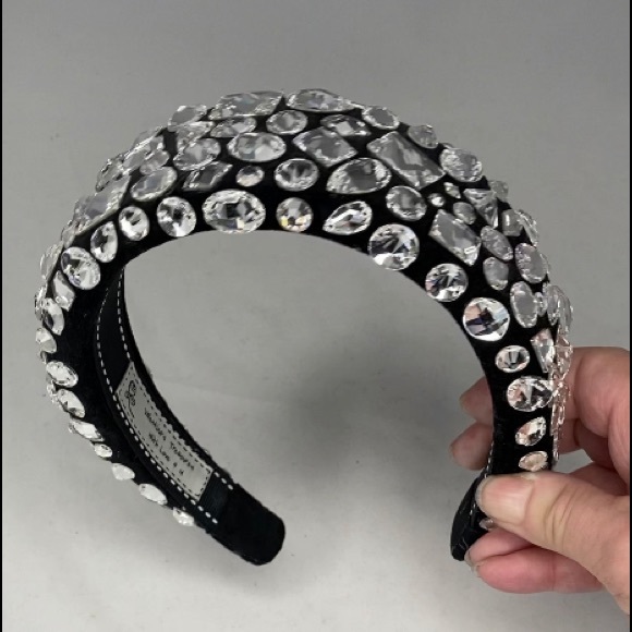 Hairband with Swarovski Crystals one of the kind gorgeous, WOW - Picture 5 of 8